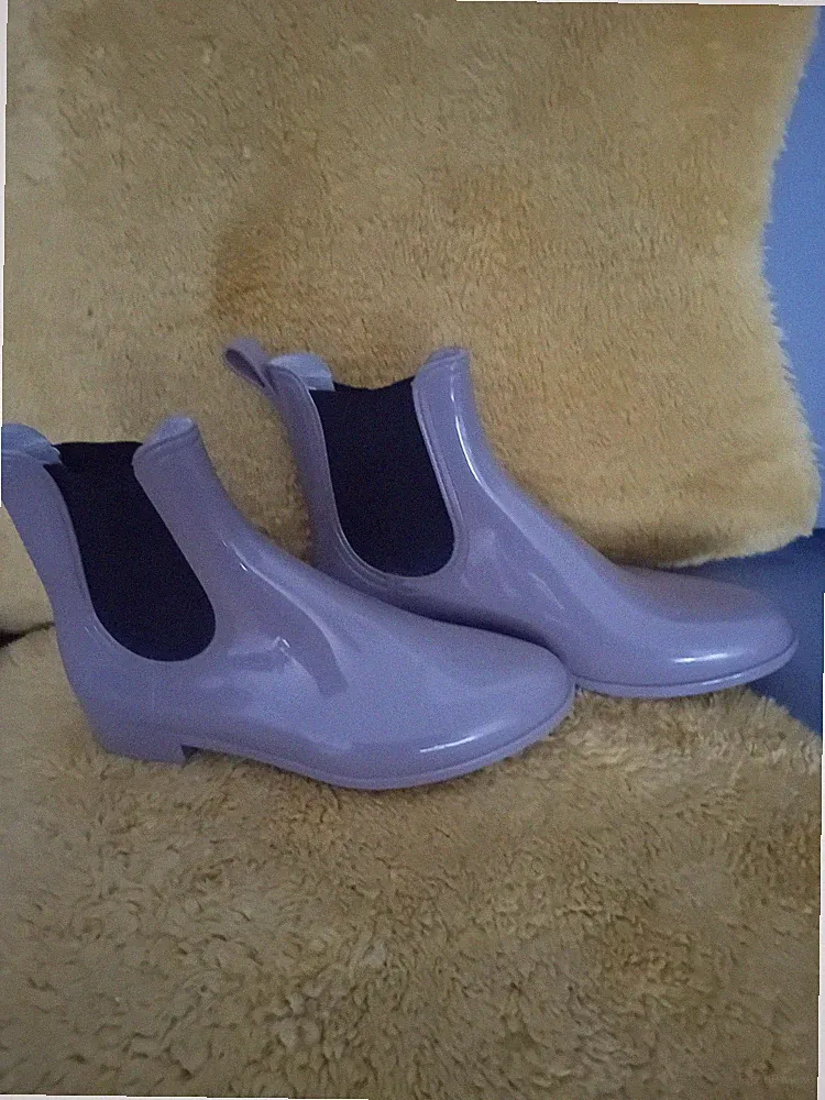 Gummistiefel Kurz Gr.38 beige