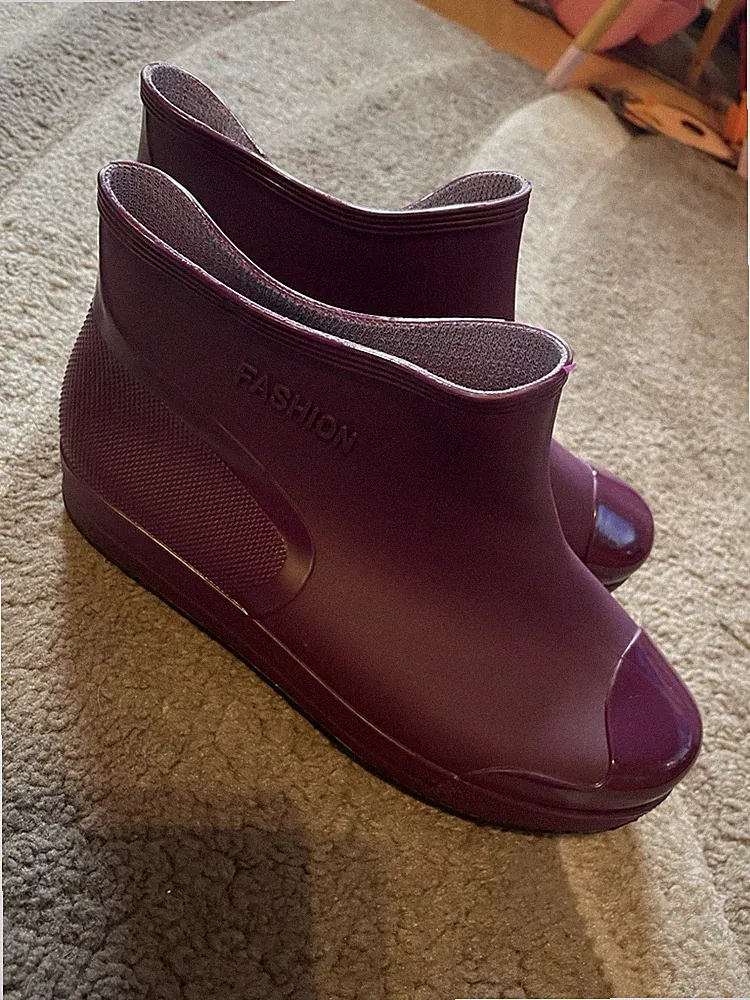 Gummistiefel kurz lila 37 wie NEU inkl OVP