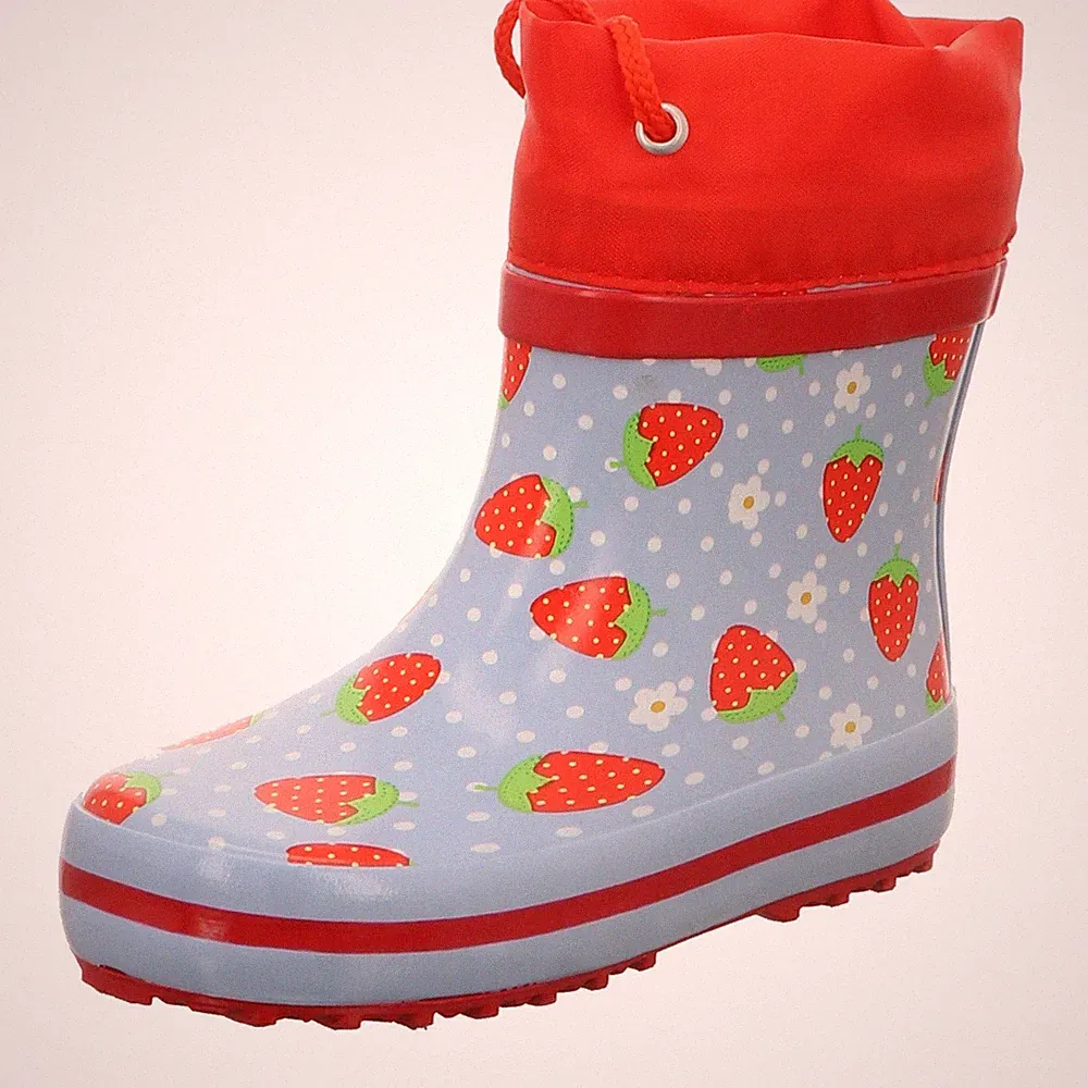 Gummistiefel Mädchen Beck, Blau, Größe 27 EU, Regenstiefel, Gummi