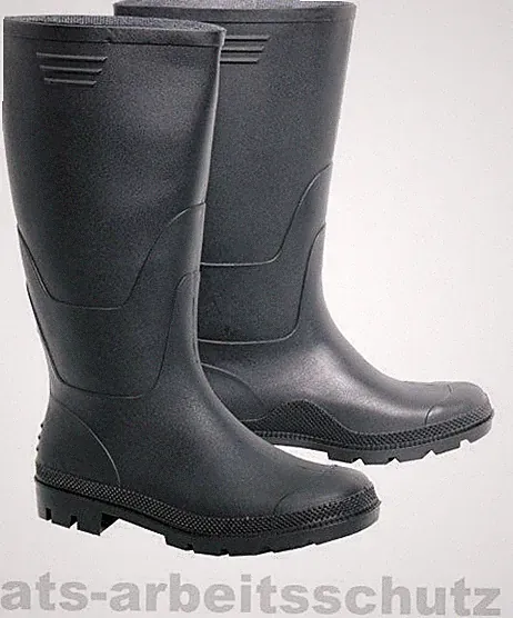 Gummistiefel MARKANT Anglerstiefel Stiefel Gartenstiefel PVC schwarz 36-50 NEU