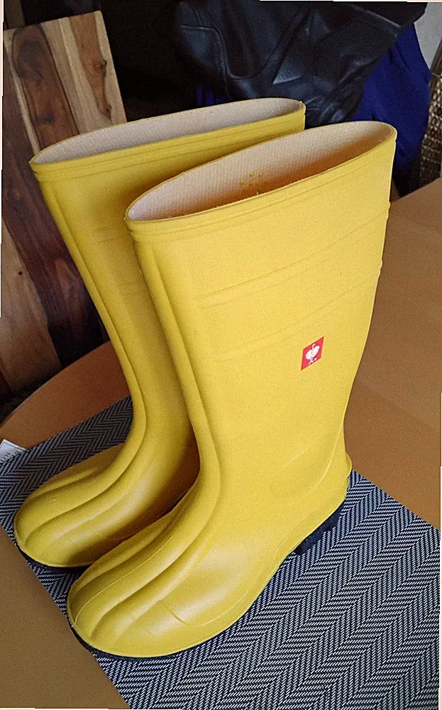 Gummistiefel mit Stahlkappe Gelb Sicherheitsstiefel Engelbert Strauss Gr.39 Neu