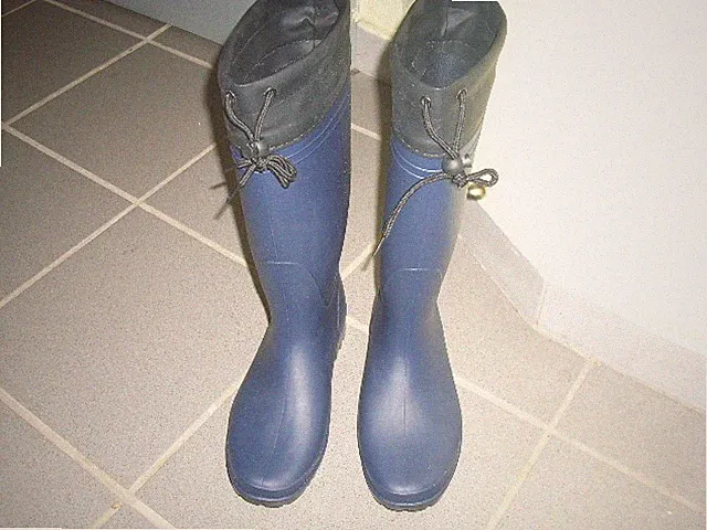 Gummistiefel neu Gr. 42 blau Fußlänge 26cm