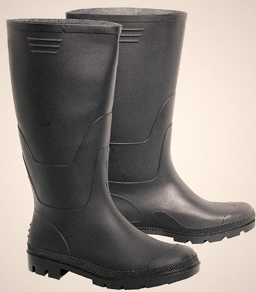 Gummistiefel RANGER Arbeitsstiefel PVC Stiefel Berufsstiefel schwarz