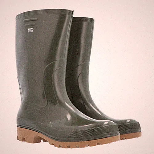 Gartenarbeit Gummistiefel
