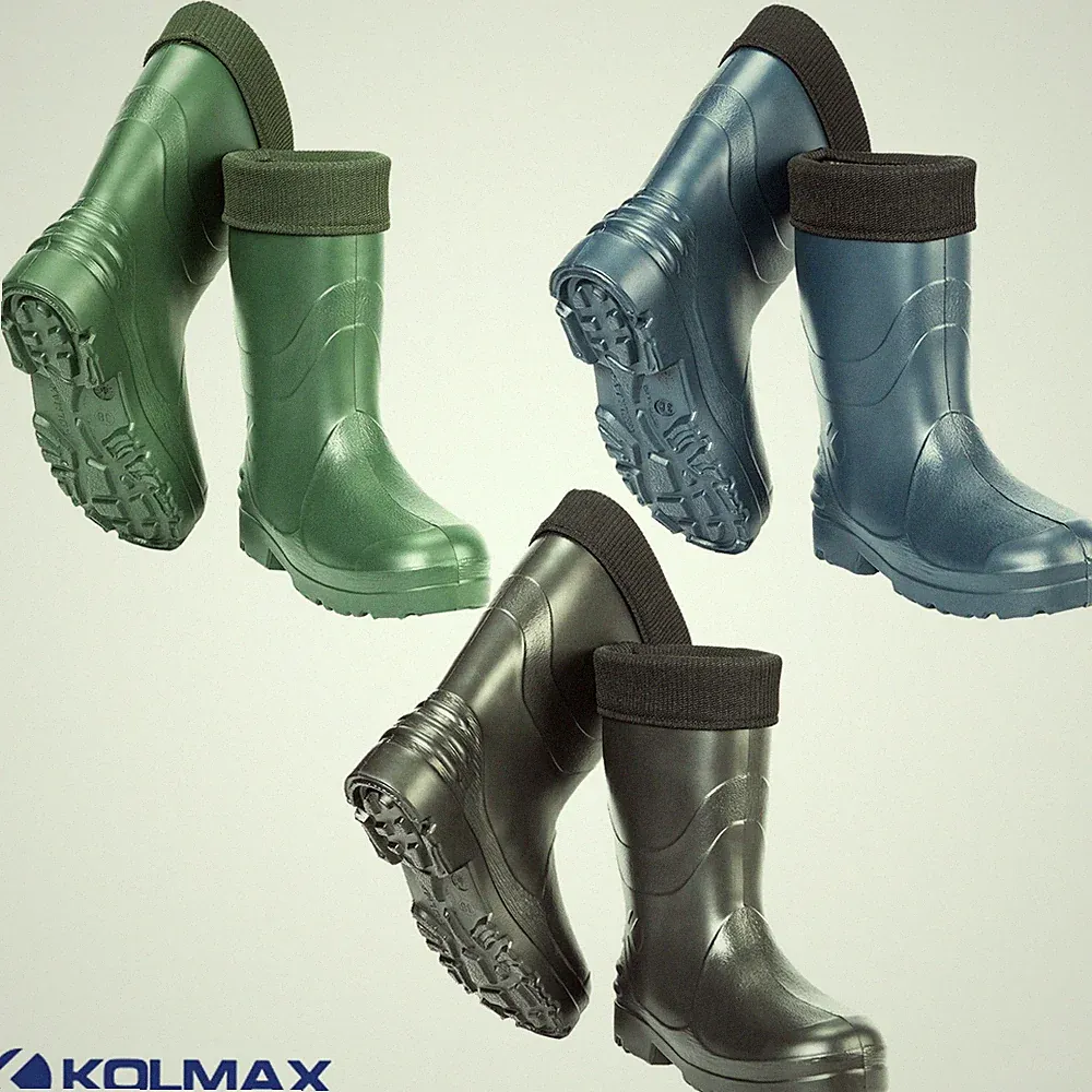 Gummistiefel Regenstiefel Damen Thermostiefel Stiefel gefüttert EVA Superleicht