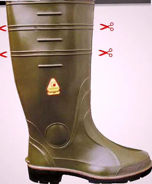 Gummistiefel Regenstiefel Garten Stiefel Arbeitsstiefel Nitril 2063