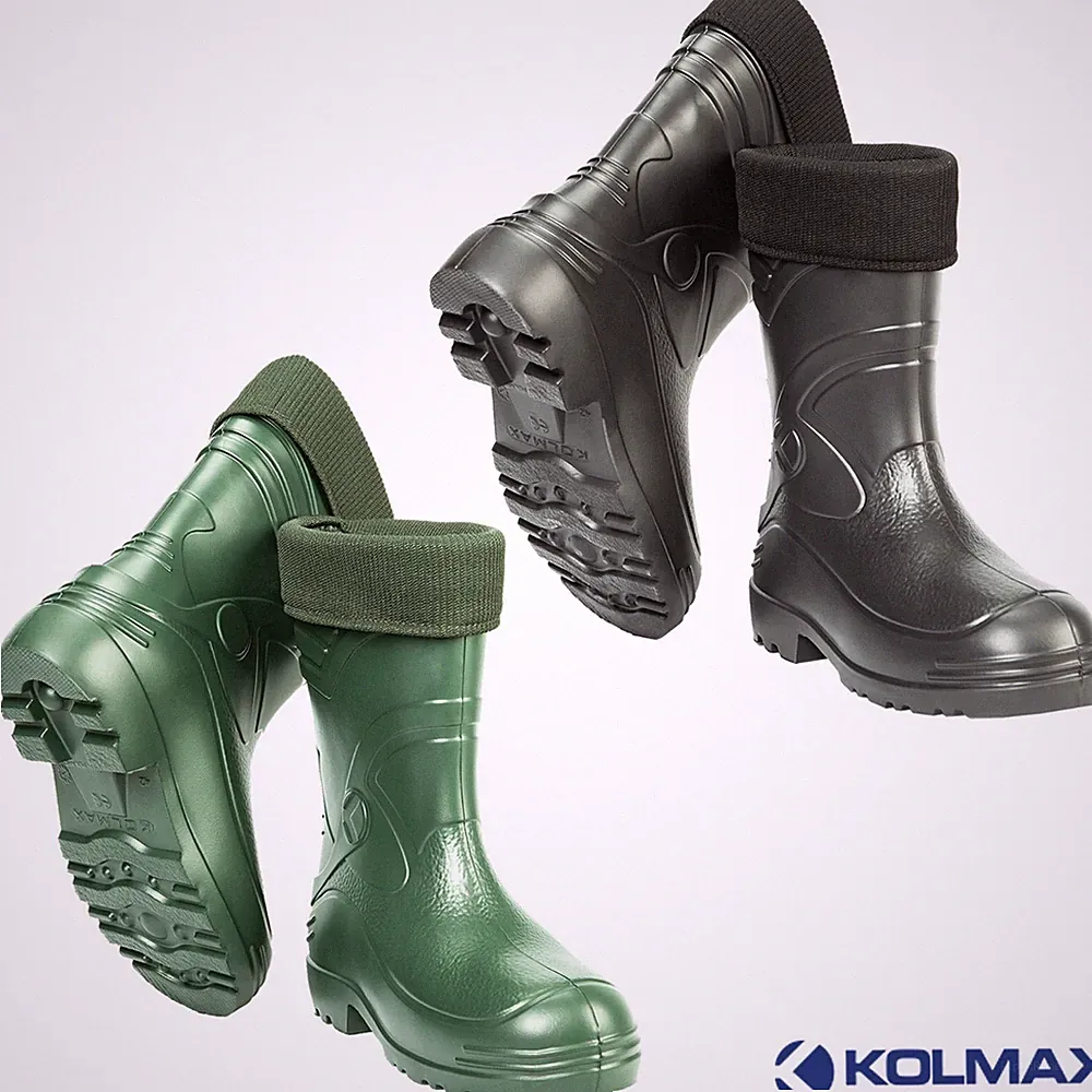Gummistiefel Regenstiefel Herren Thermostiefel Stiefel gefüttert EVA Superleicht