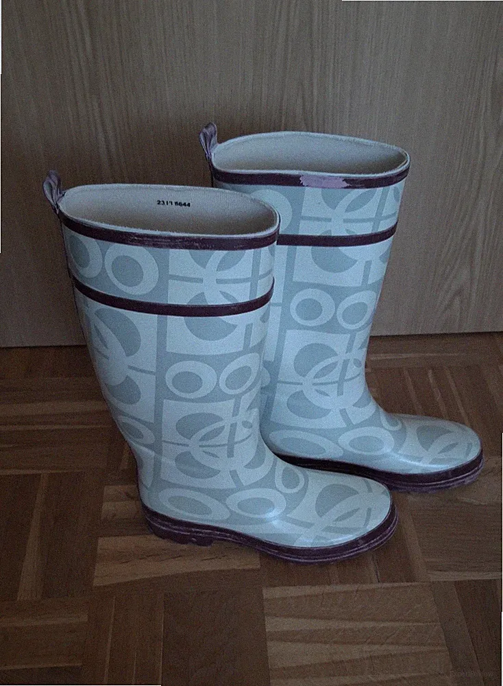 Gummistiefel, Regenstiefel, Outdoor, Freizeit, Retro Gr. 38