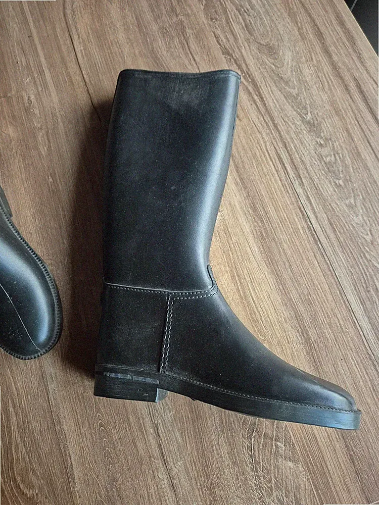 Gummistiefel Reitstiefel Kinder Gr.32 schwarz