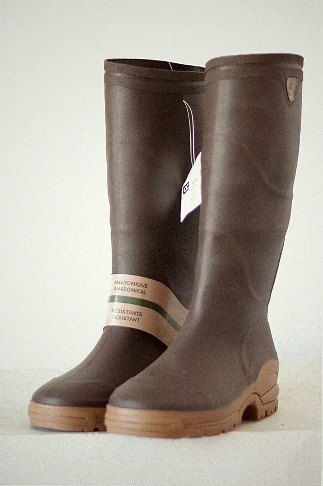 Gummistiefel ROUCHETTE Dunkelbraun ( Wellies Hunting Boots ) EU 44 / UK 10