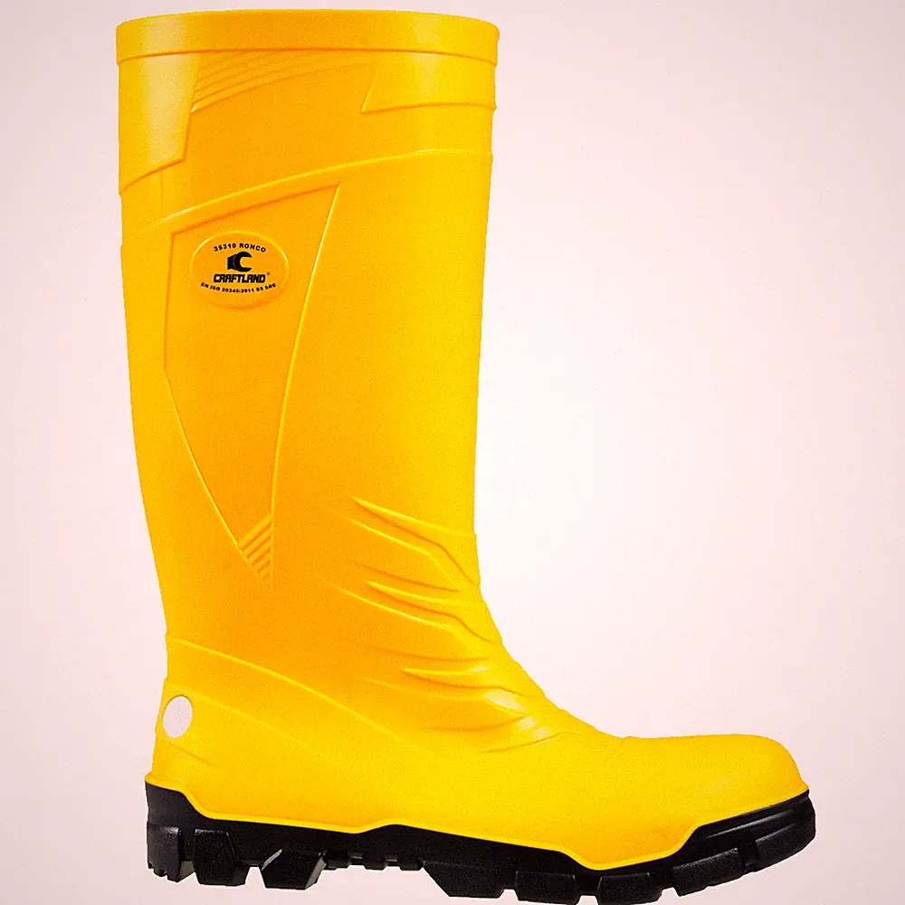 Gummistiefel SAFE S5 gelb Arbeitsstiefel Sicherheitsstiefel Baustiefel Stiefel