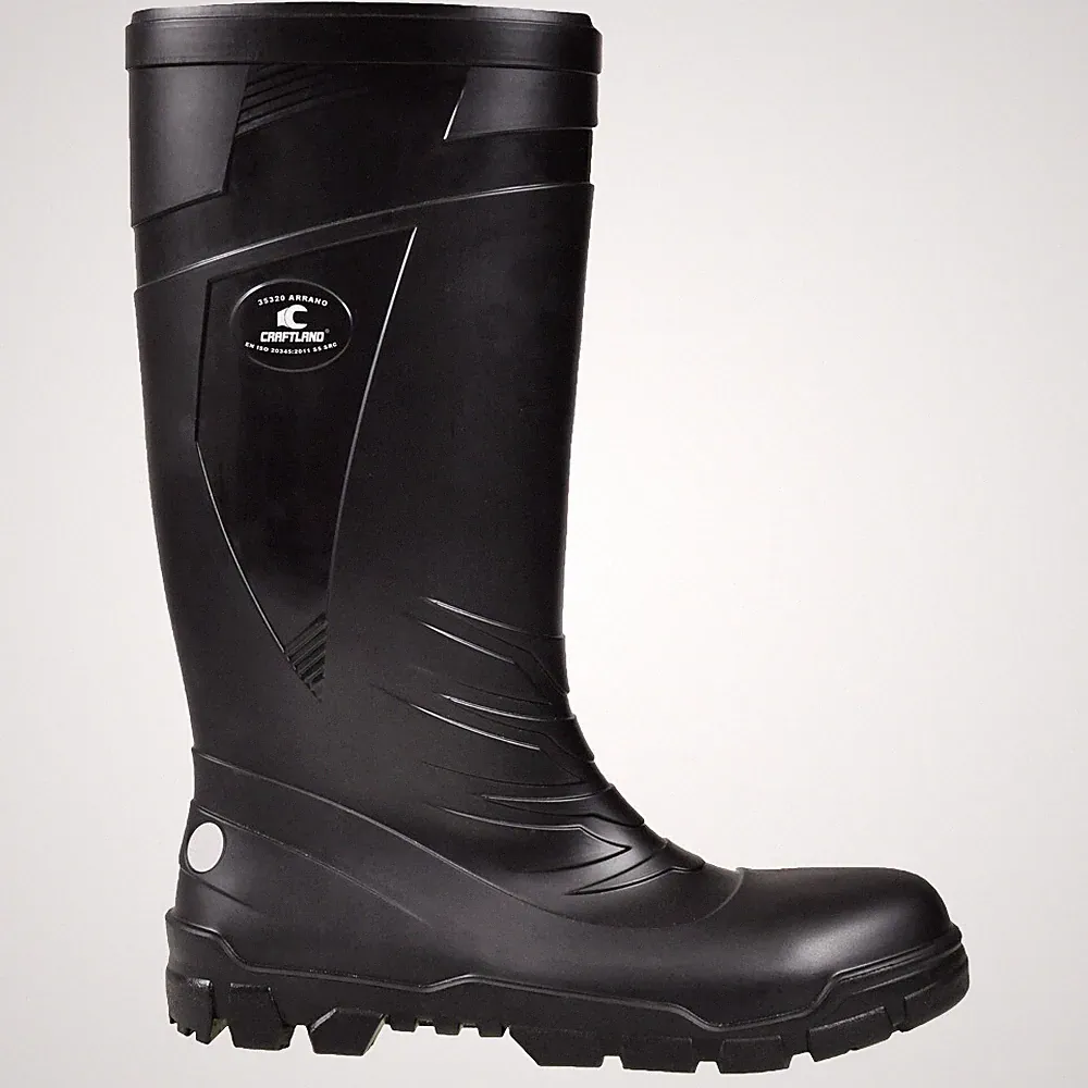 Gummistiefel SAFE S5 schwarz Sicherheitsstiefel Baustiefel Stiefel