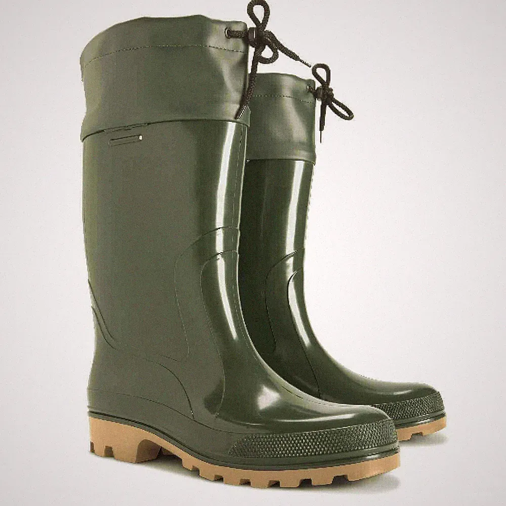 Gummistiefel Schuhe Anglerstiefel Herren Jagdstiefel Garten Freizeit Schuhe PCV