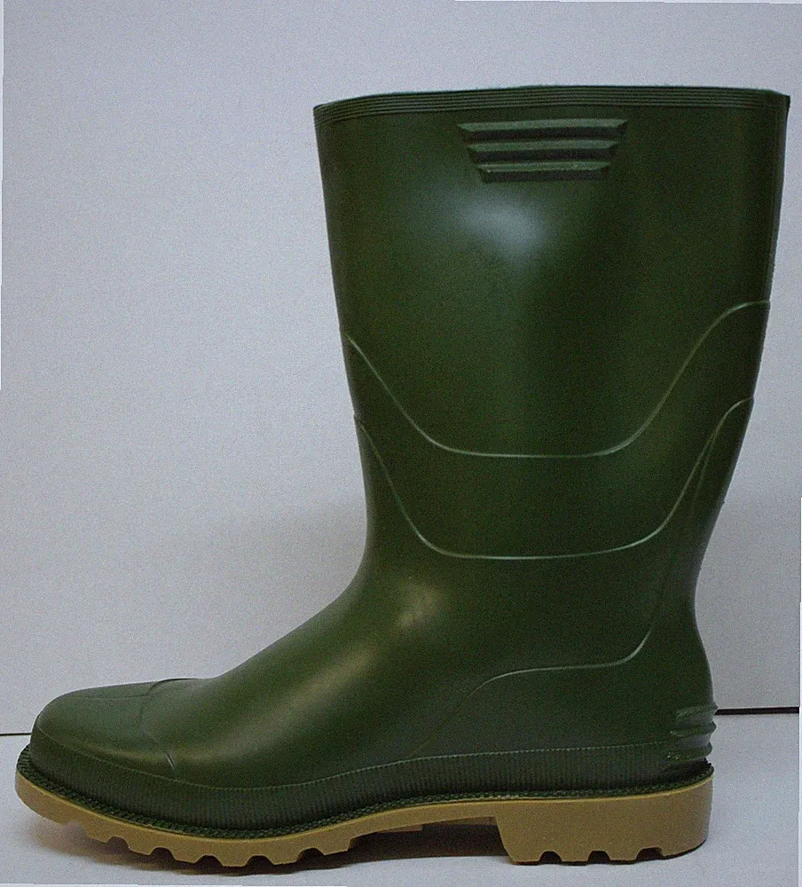 Gummistiefel Stiefel Arbeitsstiefel Regenstiefel Kurz Grün 42