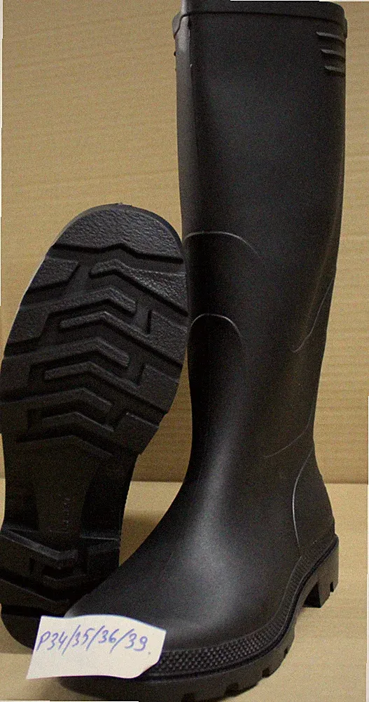 Gummistiefel Stiefel Regen Arbeitsstiefel Gr 43 44 45 Schwarz