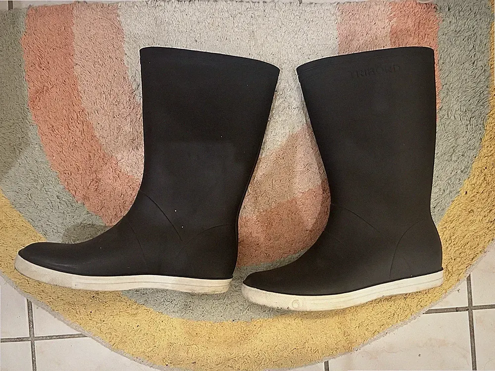 Gummistiefel Tribord Gr. 38/39 Blau Wasserdicht