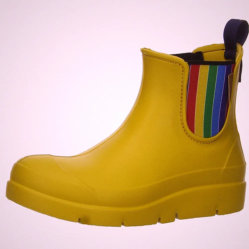 Gummistiefel von Fischer Markenschuhe in Gelb