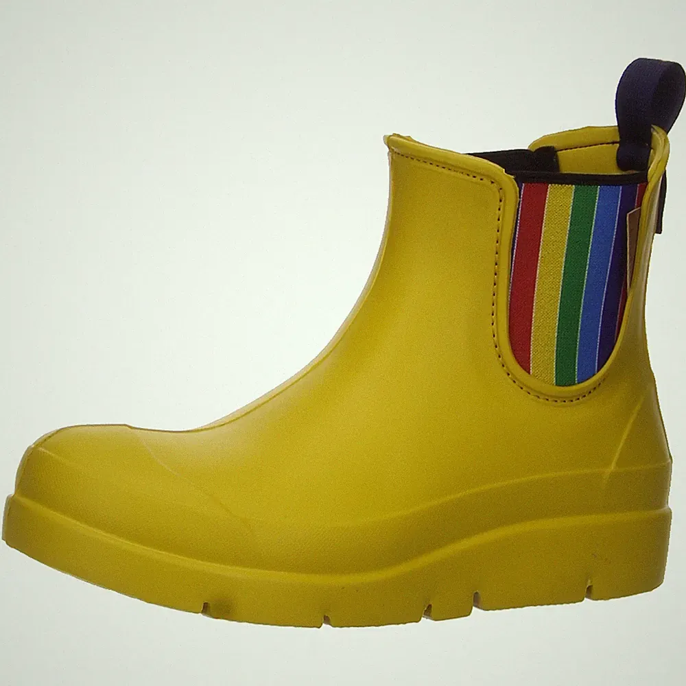 Gummistiefel von Fischer Markenschuhe in Gelb