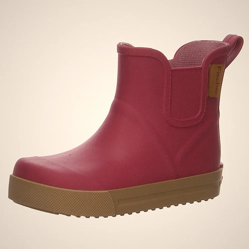 Gummistiefel von Fischer Markenschuhe in Pink