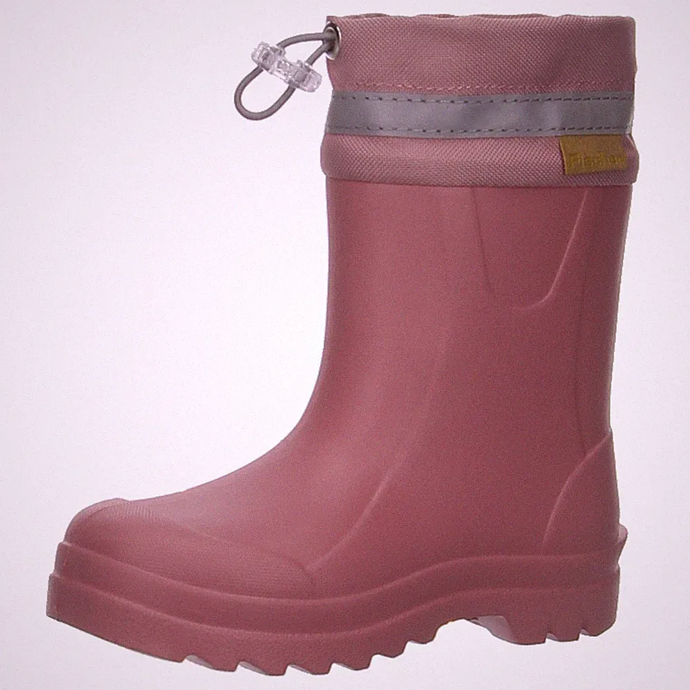 Gummistiefel von Fischer Markenschuhe in Rosa