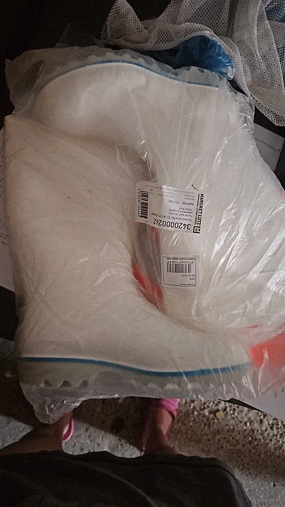 Gummistiefel weiß Gr.42 mit Kappe