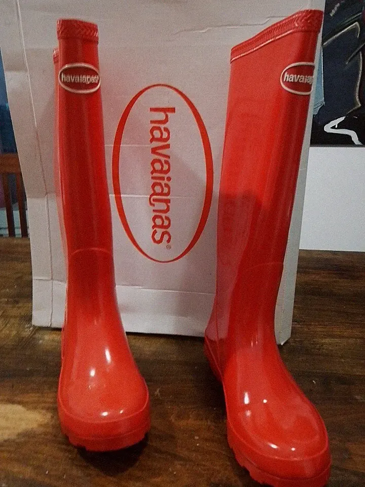 H0432 Damen Stiefel HAVAIANAS women rubber rainboot HELIOS Größe 36
