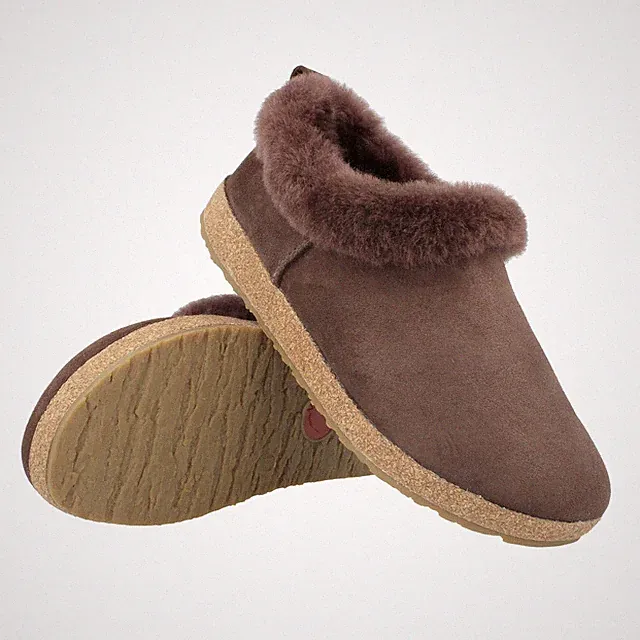 Haflinger Iceland Lammfell Leder Hausschuhe Stiefel Unisex