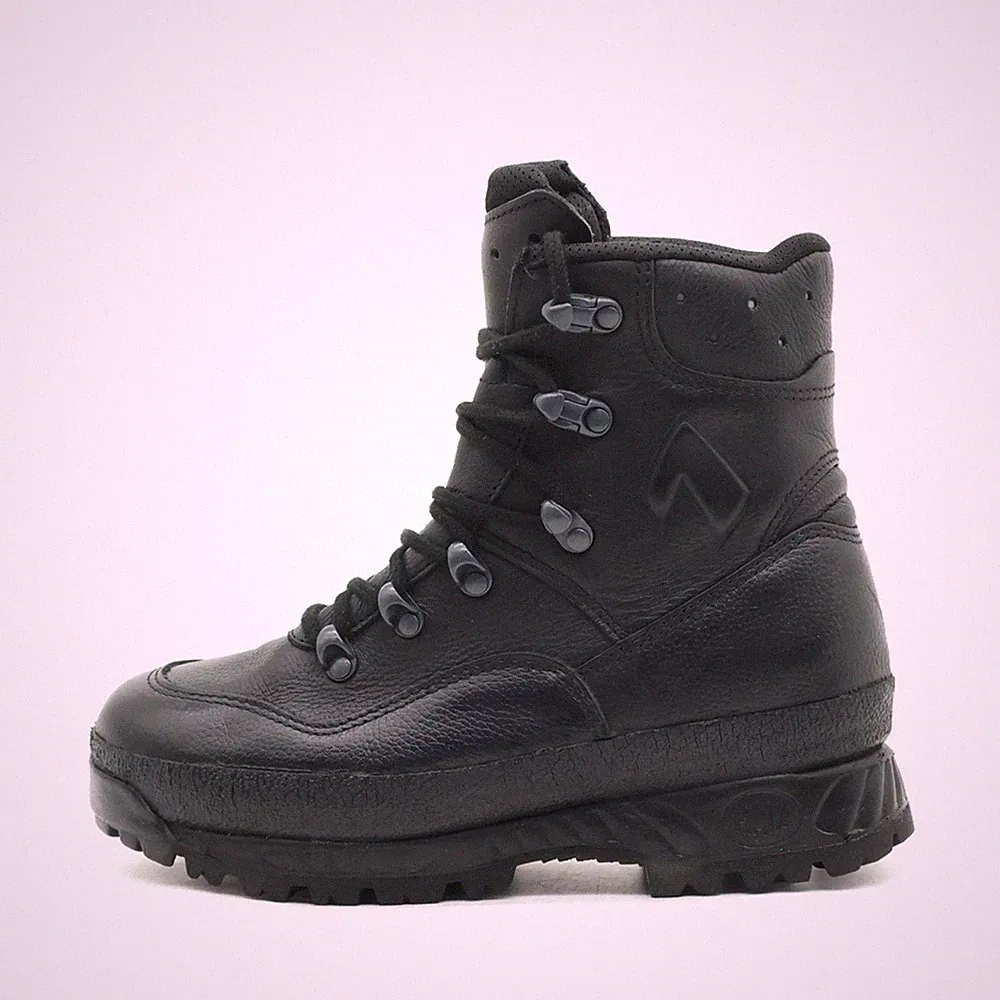 Haix Damen Outdoor Stiefel Schwarz Leder rutschfest Outdoor-Stiefel EU 37
