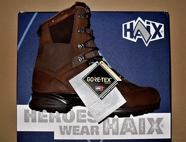 HAIX® Nepal Pro Gore-Tex Boots Wanderschuhe Bergstiefel braun Größe 43 UK9 NEU