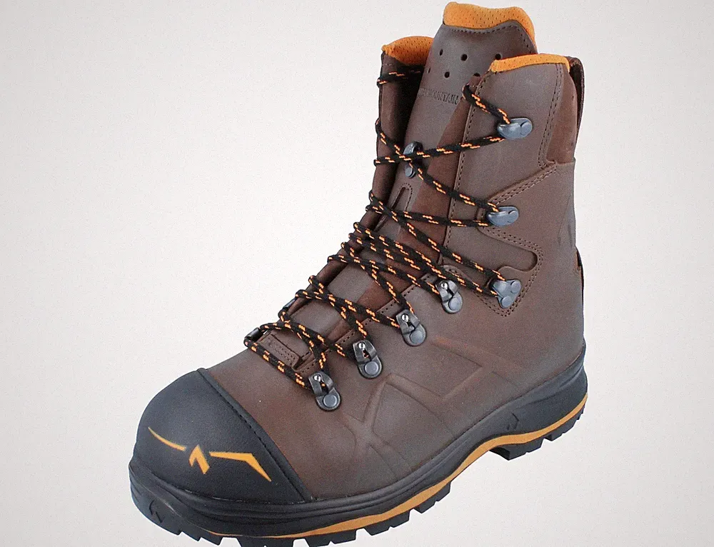 HAIX Trekker Mountain 2.0 S3 Schnittschutzstiefel braun/Leder