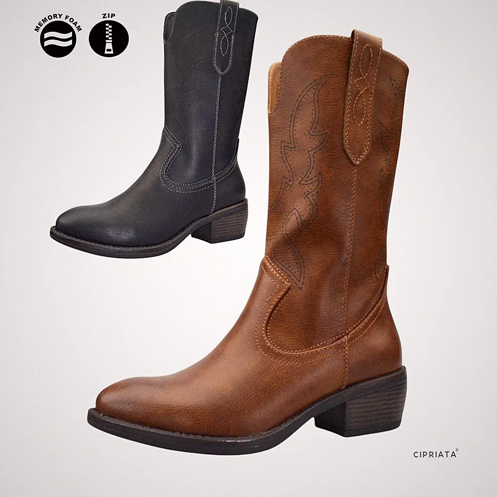 Spazierengehen Cowboystiefel