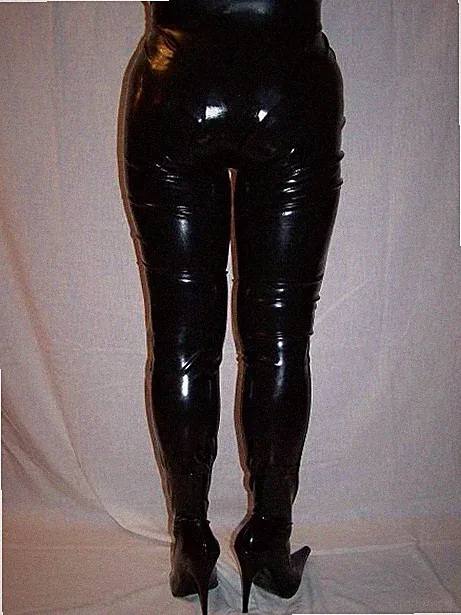 Handgefertigte stiefel hose aus Naturlatex, maßgeschneidert nach Ihren Maßen