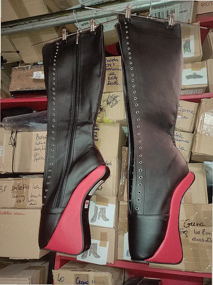Handmade Pony Ballet stiefel leder VIELE FARBEN Gr 42 - 47 RV, neu Poland