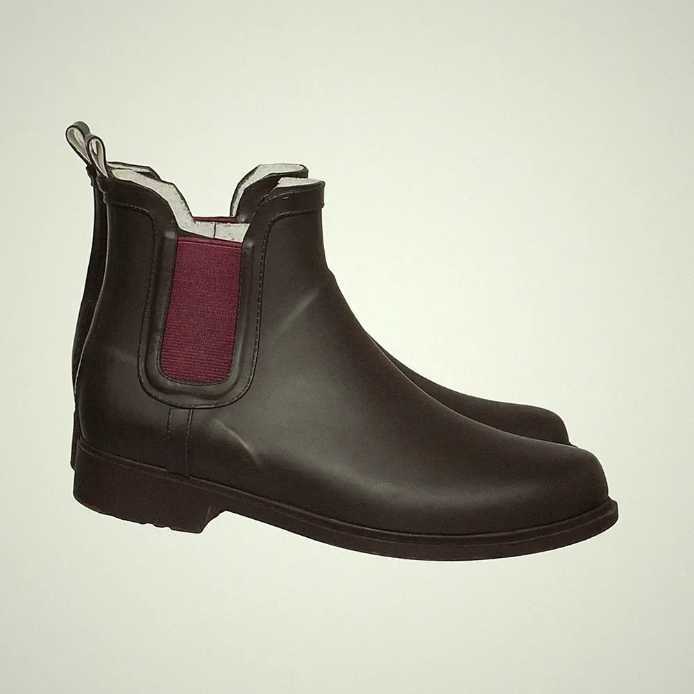 Hanson, Kurze Gummistiefel, Größe: 35, Braun/Lila, Damen #D6X