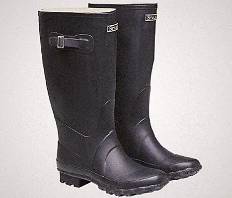 Harry Hall Unisex Gummistiefel Ranger Reitstiefel, Regenstifel, schwarz Gr. 36