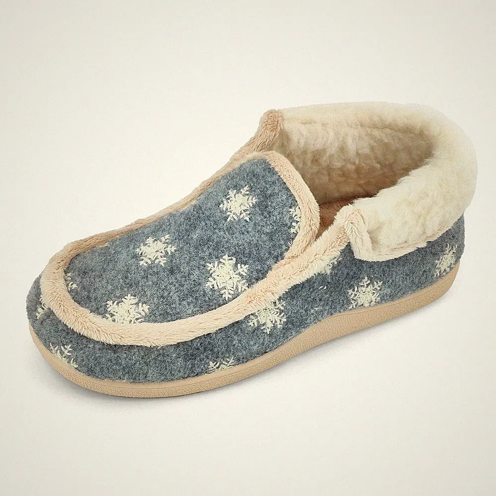 Hausschuhe Damen Pantoletten Kuschelhausschuhe Flauschig Slippers rutschfeste...