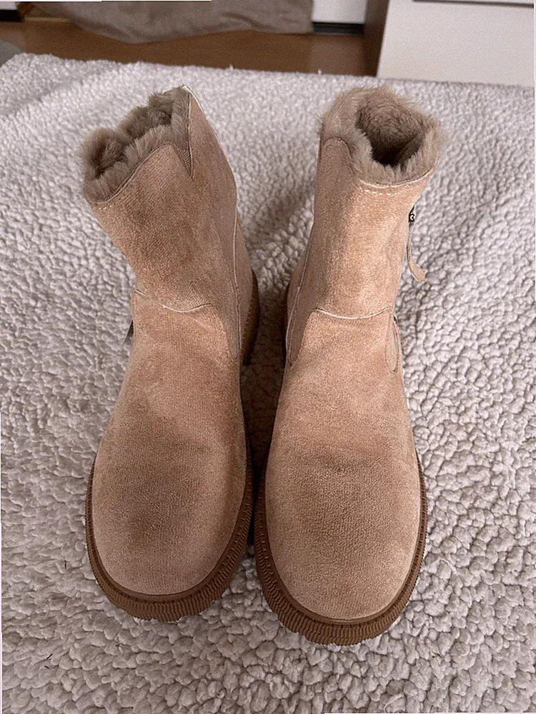 Hellbeige Winterboots W&W Store Gr. 42/43