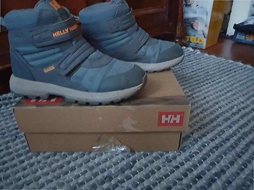 Helly Hansen Bowstring Schneestiefel Winter Boots Petrol Gr. 35 Waterproof m