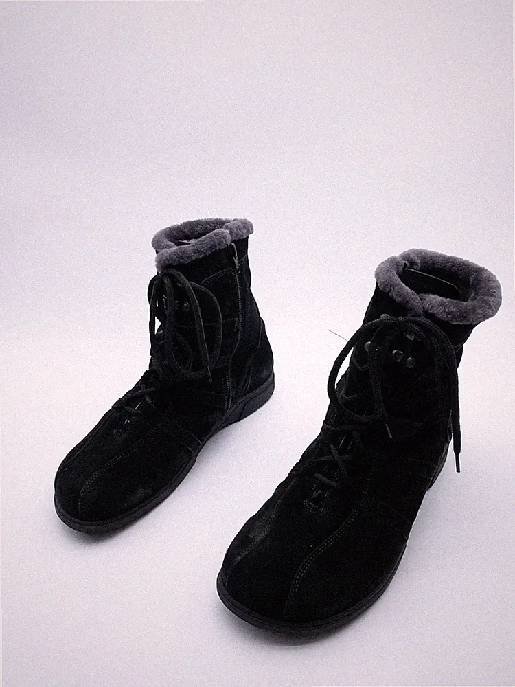 Helvesko Damen Stiefel Freizeitschuh Winterschuh Schwarz Gr. 41 EU Art. 38538-98