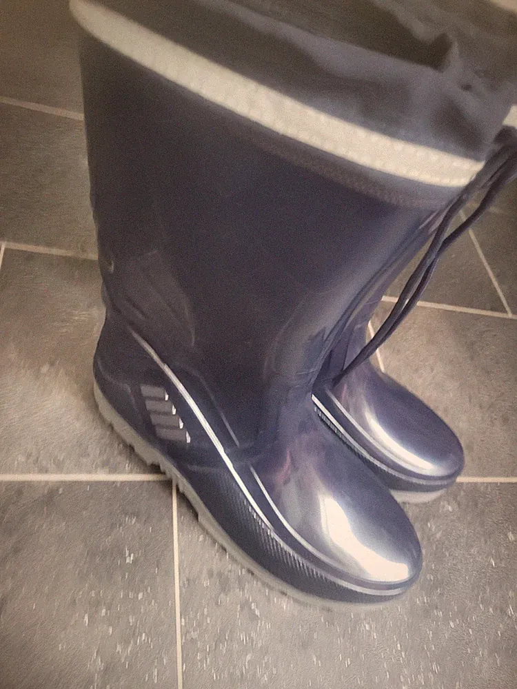 Heren Damen Regenstiefel Gummistiefel Garten Stiefel Stiefeletten Wasserdicht