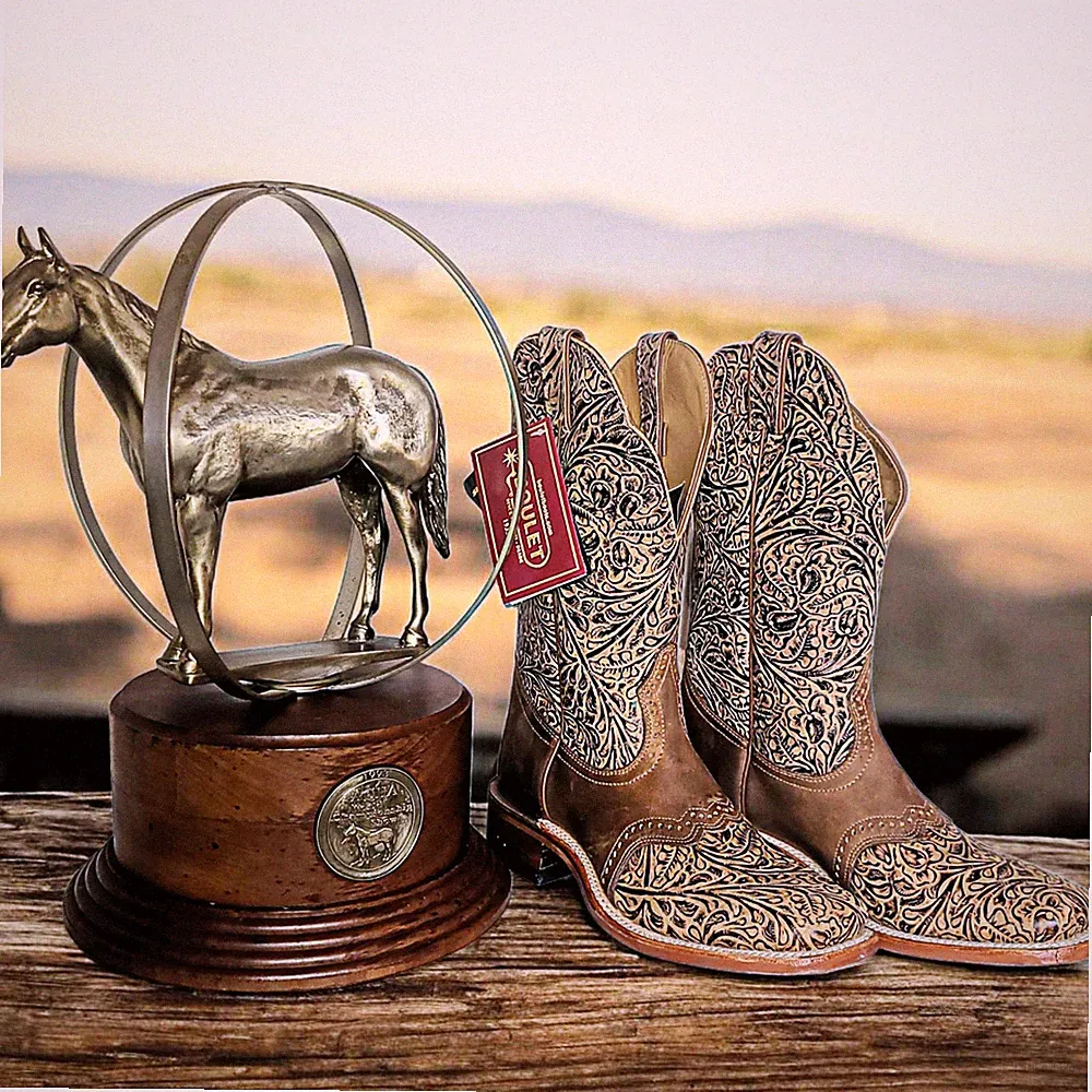Hergestellt IN Canada Boulet 6341 Damen Daisy Sand Rider Sohle Stiefel Größe 9C