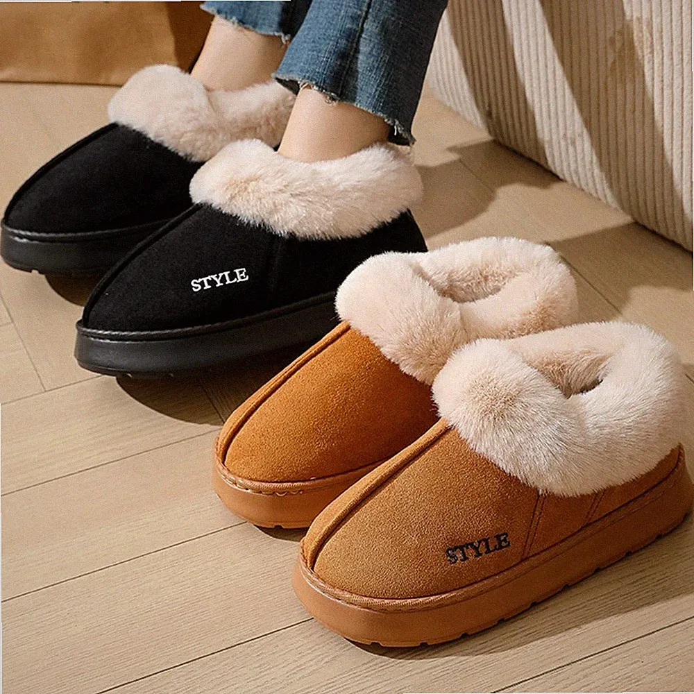 Herren Damen Schneestiefel Winter Stiefel Warme Schuhe Lässige Schneeschuhe