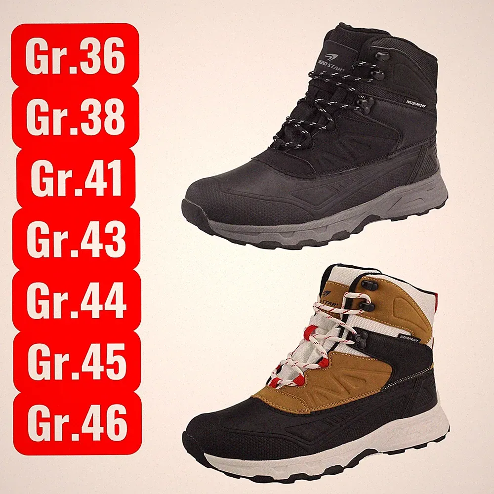Herren Damen Stiefel Boots Stiefeletten Schneestiefel Trekking Outdoor SALE