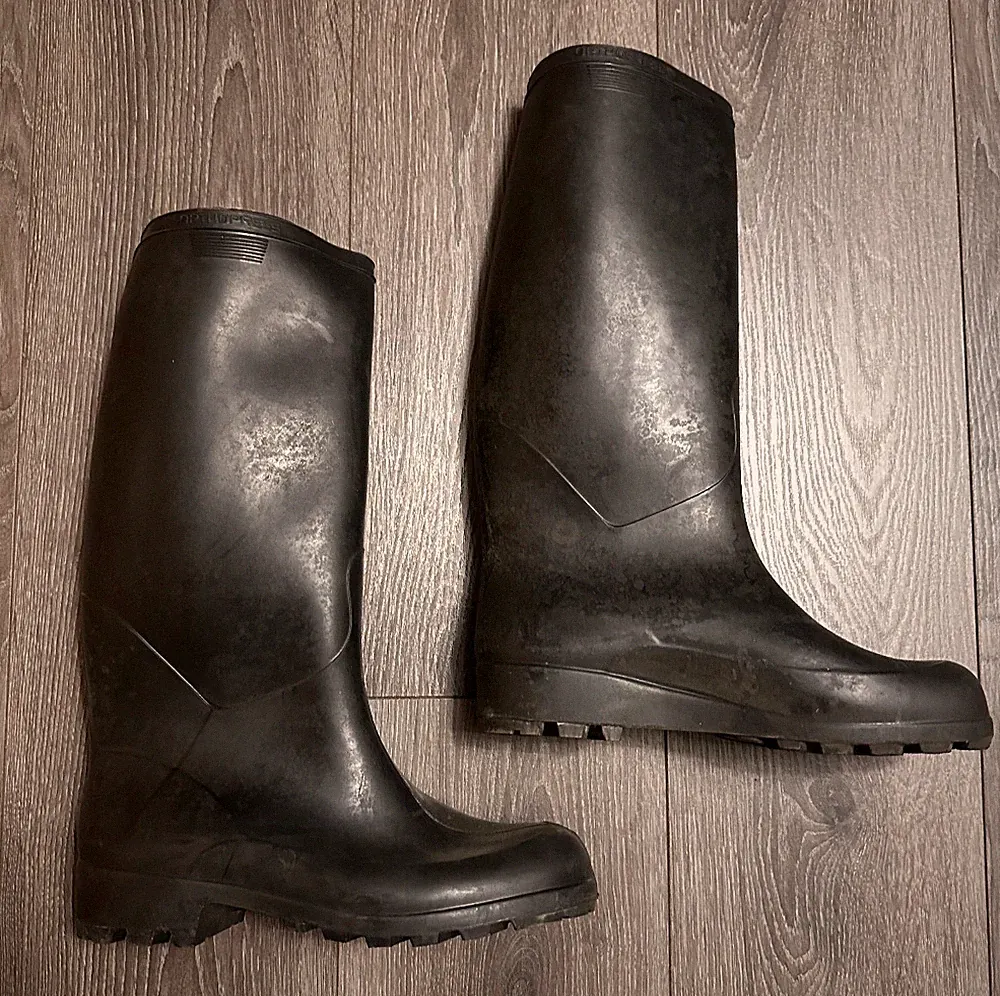 Herren / Damen / Unisex Gummistiefel Gummi-Stiefel ORTHOPRESS Gr. 40 schwarz