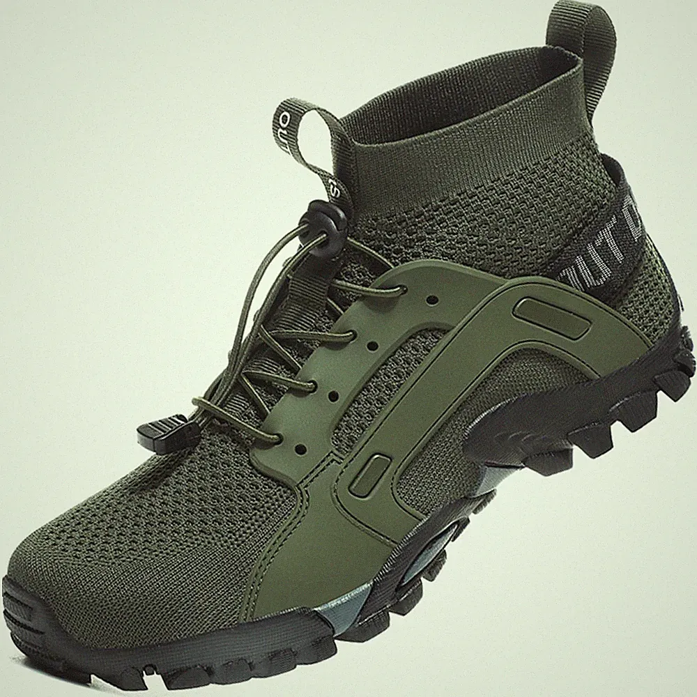 Herren Damen Wanderschuhe AntiRutsch Wanderstiefel Trekkingschuhe Leicht Atmu...