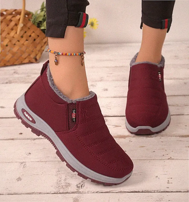 Herren/Damen Warm Gefüttert Stiefel Schneeschuhe Winterboots Schuhe Stiefeletten