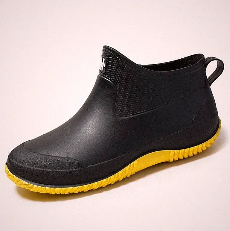 Herren Damen Wellington Wasserdicht Gummistiefel Regen Stiefel Stiefeletten DE
