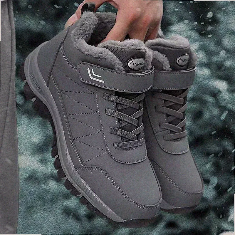 Herren Damen Winterboots Warm Gefüttert Stiefel Schneeschuhe Stiefeletten Schuhe