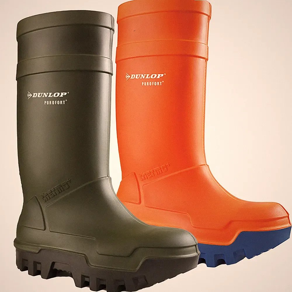 Herren Dunlop PuroFort Thermo+ Sicherheit Arbeit Stahlkappe/Zwischensohle S5 Gummistiefel Größen 7-13