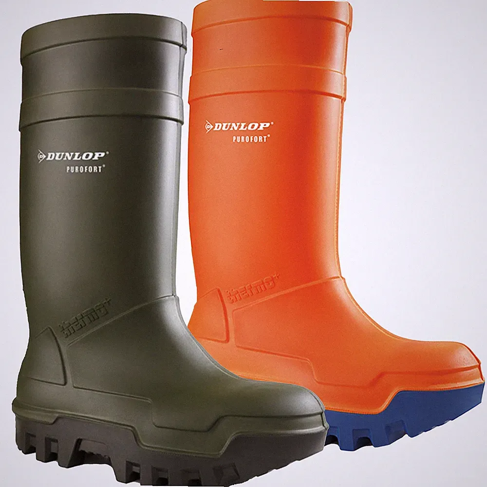 Herren Dunlop PuroFort Thermo+ Sicherheit Arbeit Stahlkappe/Zwischensohle S5 Gummistiefel Größen 7-13